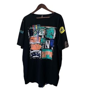 European Style T-Shirt Men’s Tee Short Sleeve Black